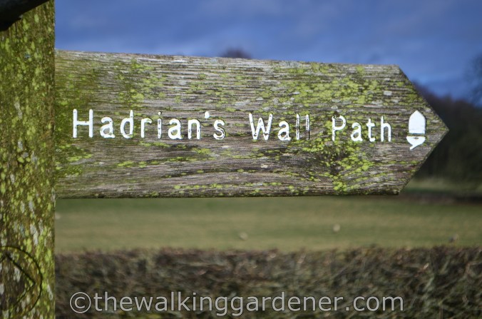 Hadrians Wall Path Sign