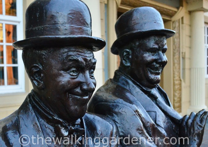 Laurel and Hardy Statue Ulverston