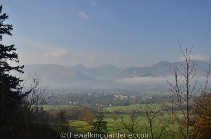 Looking back over Keswick